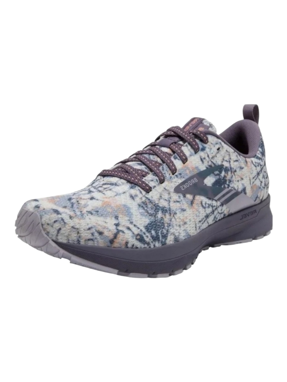Brooks Revel 5 White Purple Pink Blue Running Walking Shoes Size 9.5